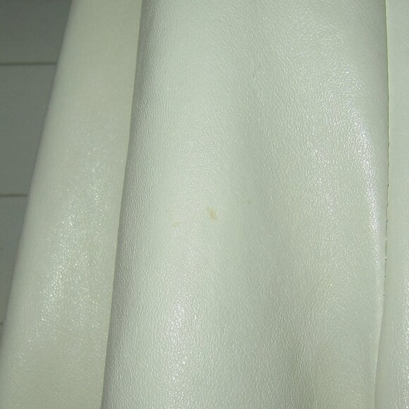 Per Se White Leather Blazer Jacket Women's 12 - Picture 8 of 12